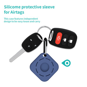 Étui en silicone souple pour AirTag, protection anti-perte pour le tracker Apple AirTags - Product Image 5