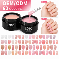 Grossiste en produits pour ongles : Gel UV couleurs nude, Gel dur pour extension d'ongles, Gel de construction pour ongles, Sans HEMA, Sans TPO, Sans chauffage, Soak-off