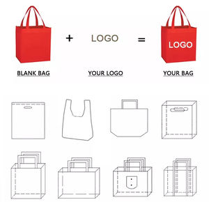 Bolsa Plana de Tela No Tejida Reciclada con Fuelle para Zapatos o como Bolsa de Regalo - Product Image 4