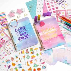 DIY <b>Journal</b> Kit Birthday Gift for Teenage Girls-<b>Planner</b> Scrapbook Gift Box & Diary Set - Product Image 4