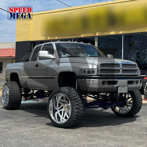 Jantes de camion forgées sur mesure, polies miroir, pour Ram 2500, 20, 22, 24, 26 pouces, 6x139.7, tout-terrain, haute capacité de charge - Product Image 4