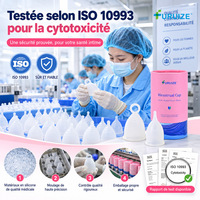 Furuize, fabricant certifié ISO 13485, coupe menstruelle écologique en silicone souple, alternative aux serviettes hygiéniques