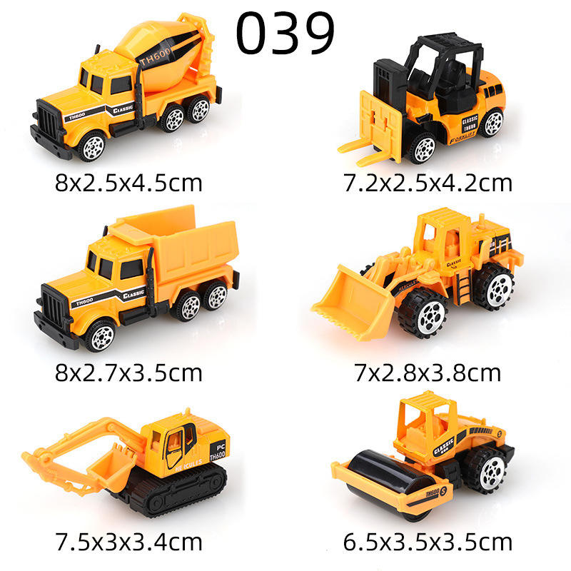 6 bulk alloy engineering vehicles (646-39)