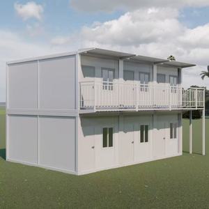 Fabricants <span class=keywords><strong>de</strong></span> constructeurs sur mesure Hôtel-Applicable <span class=keywords><strong>Petite</strong></span> <span class=keywords><strong>maison</strong></span> modulaire préfabriquée Villa Maisons en conteneur Panneau sandwich en acier - Product Image 2