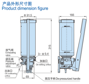 <span class=keywords><strong>Pompe</strong></span> de lubrification manuelle <span class=keywords><strong>à</strong></span> <span class=keywords><strong>graisse</strong></span> de marque BAOTN de chine GEE-208R utilisation <span class=keywords><strong>pour</strong></span> la machine - Product Image 3