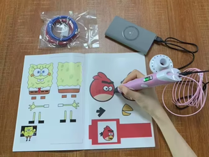 CREAT3D, оптовая продажа, креативные шаблоны для рисования, книга для 3D-принтера - Product Image 4