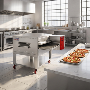 Máquina <span class=keywords><strong>de</strong></span> Pizza a Gas Avanzada con Calentamiento Asistido por Aire, Horno <span class=keywords><strong>de</strong></span> Pizza <span class=keywords><strong>de</strong></span> Banda <span class=keywords><strong>de</strong></span> Gran Capacidad - Product Image 1
