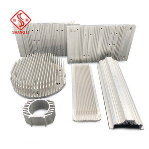 OEM nhôm đùn hồ sơ Anodized nhôm tản nhiệt CNC gia công uốn cắt Hàn dịch vụ có sẵn - Product Image 3