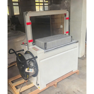 Automatic Strapping Machine for <b>Logistics</b> Pallets with Adjustable Strapping Tension and Low Noise Operation - Product Image 6