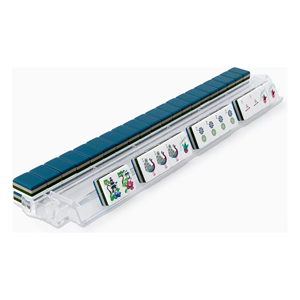 Nouvel ensemble de mahjong de luxe <span class=keywords><strong>en</strong></span> acrylique léopard, 160 tuiles métalliques sculptées exquises, étui à 4 couches, style américain, <span class=keywords><strong>casino</strong></span>, jeux d'argent et <span class=keywords><strong>poker</strong></span> - Product Image 3