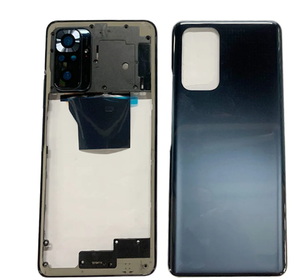 Coperchio batteria posteriore porta posteriore per Xiaomi <span class=keywords><strong>Redmi</strong></span> Note <span class=keywords><strong>10</strong></span> Pro 4g coperchio batteria con telaio centrale - Product Image 2