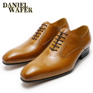 Zapatos Oxford Blancos de Primera Calidad, Cuero Genuino, Hechos a Mano, Gran Venta, Zapatos Formales de Vestir para Hombre de Negocios - Product Image 3