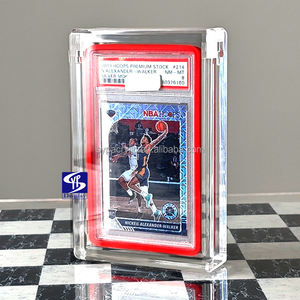 Étui en acrylique transparent SYP pour Pokémon Mew EN151 200 Blastoise Ex Illustration Spéciale Rare <span class=keywords><strong>2023</strong></span> avec couvercle aimanté puissant - Product Image 1