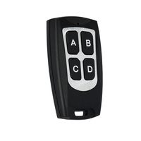 Porte électrique universelle 433MHz Code d'apprentissage Télécommande RF sans fil en métal avec EV1527 pour système de maison intelligente