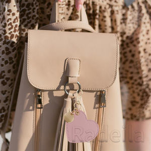 Cuero corazón amor llavero Metal llaveros llaves buscador llaveros mujer bolso encantos colgante bolso encanto bolsa Accesorios - Product Image 5