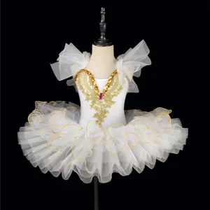 Children's Dance Performance Clothes Dancing Fluffy Skirt Girls Sling Ballet Dance Costume