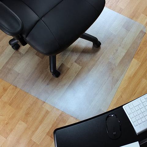 Clear Chair Mat for Hardwood Floor 30 X 48 Inches Transparent Floor Mats