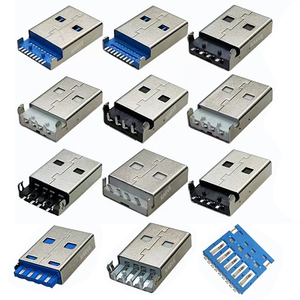 Connecteurs USB 2.0 3.0 TYPE-C Micro mâle et femelle <span class=keywords><strong>90</strong></span> °    180 °   Thermistance <span class=keywords><strong>TPC</strong></span> de type à brancher, en cuivre - Product Image 1