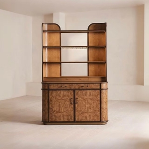 Contemporary Wine Cabinet with Clean and Ample Space for Stylish Home Bar Use Q Are You Trading Company or Factory ? a We Are - Product Image 1