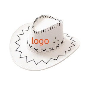 Sombrero de Verano para Mujer Estilo Vaquero Occidental, Retro, de Ala Ancha, Protección UV para la Playa - Product Image 1