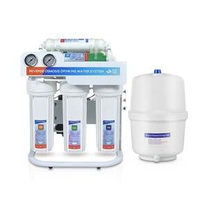 Filtro de Agua de Ósmosis Inversa con Manómetros Dobles, Purificador de Agua Doméstico de 6 Etapas, Máquina Alcalina para Uso Doméstico - Product Image 4