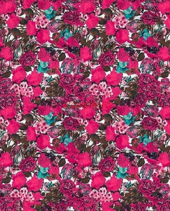 Tela de Chifón Crepé Suave de Poliéster 75D con Diseño de Flores Pequeñas Personalizado, Impresión Digital para Camisas, Abrigos y Vestidos - Product Image 6