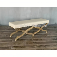 Tabouret ottoman français moderne antique, banc de salon pour salon, hôtel, chambre à coucher, meubles