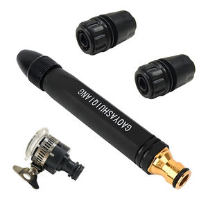 KAILUN <b>High</b> <b>Pressure</b> Spray <b>Gun</b> 1/4 in Black for Garden Hose Sprinkler Car & Pet Washing Plastic Metal -001 - Product Image 4