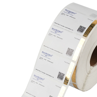 Étiquette autocollante holographique 3D personnalisée de sécurité locale avec code QR, résistante aux rayures, durable, de qualité industrielle supérieure, anti-skimming, facile à nettoyer