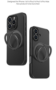 Sang trọng mạnh mẽ từ 2800 + Matte mờ mờ 360 xoay đứng chủ điện thoại di động Trường hợp đối với <span class=keywords><strong>iPhone</strong></span> 16 15 14 13 Pro Max - Product Image 4