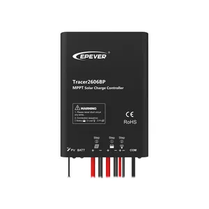 Epever Tracer2606BP 10A 12V Lifepo4 Pin MPPT Chiếu Sáng Đường Phố Năng Lượng Mặt Trời Điều Khiển Sạc Không Thấm Nước