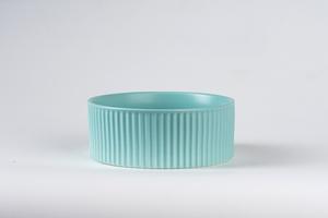 Nova chegada porcelana <span class=keywords><strong>pet</strong></span> tigelas multi-coloridas redondas tigelas de alimentação para cães com nervuras cerâmica <span class=keywords><strong>pet</strong></span> <span class=keywords><strong>dog</strong></span> <span class=keywords><strong>bowl</strong></span> - Product Image 5