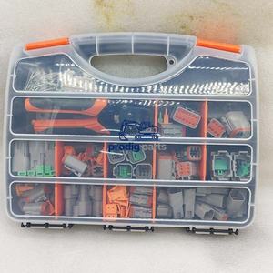 Herramientas de reparación de arneses para excavadoras DT06-2S-Kit, kits de reparación de arneses de cableado, kit de conectores, crimpadora, extractor de terminales de 2-12 pines, IP68 - Product Image 2