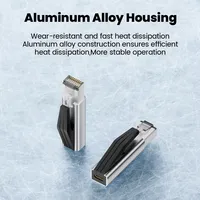 Adaptateur USB C vers Ethernet 1000 Mbps, convertisseur réseau Gigabit USB C femelle vers RJ45 mâle pour MacBook Pro, iPhone 16, iPad