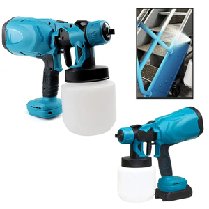 Akülü elektrikli püskürtücü 1000ml büyük kapasiteli şarj edilebilir püskürtme makinesi yüksek atomizasyon Airbrush