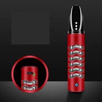 Mini briquet électronique et cendrier de voiture avec chargement USB, étui à cigarettes sans cendres, briquet pour personne paresseuse, sans fumée, sans éjection de cendres