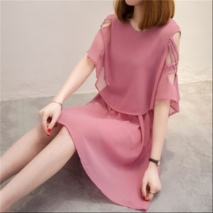 chinese dress ladies Adorel Maternity Dress Midi Ruffle V-Neck Flowy Smocked Empire Waist Casual  Pregnant Outfit Baby Shower Yellow Print S at Amazon Women's Clothing store