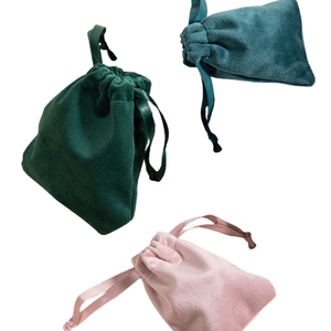 Bolsa <span class=keywords><strong>de</strong></span> Almacenamiento <span class=keywords><strong>de</strong></span> Terciopelo con Cordón para Joyas, Adornos, Pulseras <span class=keywords><strong>de</strong></span> Jade y Otras Joyas, Precio <span class=keywords><strong>de</strong></span> Fábrica - Product Image 3