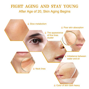 la piel blanqueamiento hialurónico vitamina C Anti acné reparación <span class=keywords><strong>Retinol</strong></span> revitalizar <span class=keywords><strong>cara</strong></span> esencia suero Facial - Product Image 4