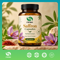 Capsules de Safran Premium, Formule Bien-être Botanique, Fabricant de Capsules de Safran en Marque Blanche OEM