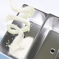 Machine à mélanger professionnelle pour la fabrication de glaces molles à trois saveurs