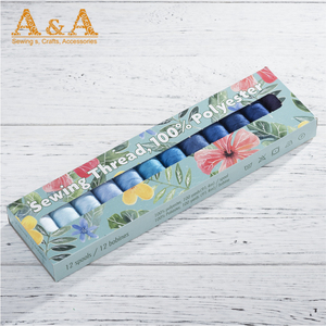 Bộ Chỉ May Tay <span class=keywords><strong>Polyester</strong></span> 72 Màu AA Bộ Chỉ May Sợi <span class=keywords><strong>Polyester</strong></span> 100 Yard Sản Xuất Tại Trung Quốc - Product Image 5