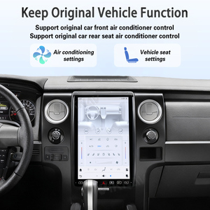 14.4 Inch Qualcomm Android 13 Car Radio for Ford F150 2013-2014 Auto Stereo Wireless Carplay GPS Navigation Multimedia <b>Player</b> - Product Image 4
