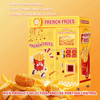 Máquina Expendedora Inteligente de Papas Fritas con Autoservicio 24/7, Limpieza Automática, Monitoreo Remoto, Gestión Basada en la Nube y Múltiples Métodos de Pago