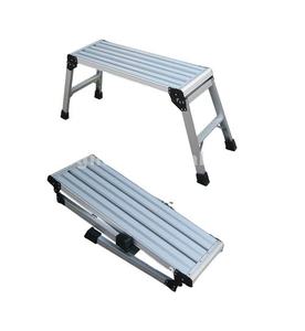 Petite échelle télescopique en aluminium pratique plate-forme de travail simple pour escabeau de <span class=keywords><strong>lavage</strong></span> de voiture pour un accès facile - Product Image 2
