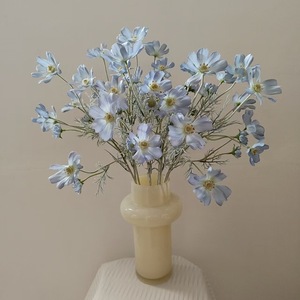 Petite fleur artificielle en soie Cosmos Happiness, technique de simulation pour mariage, photographie en extérieur, <span class=keywords><strong>d</strong></span>écoration intérieure - Product Image 2