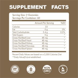 Gummies <span class=keywords><strong>de</strong></span> foie <span class=keywords><strong>de</strong></span> bœuf <span class=keywords><strong>halal</strong></span> Julong OEM, compléments alimentaires pour la santé du foie, stimulant d'énergie, gummies <span class=keywords><strong>de</strong></span> foie <span class=keywords><strong>de</strong></span> bœuf nourri à l'herbe - Product Image 2