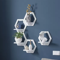 Étagères à fleurs décoratives en plastique sans perçage, porte-pots, supports de rangement pour la chambre à coucher, le salon, la décoration de la maison, étagère de rangement