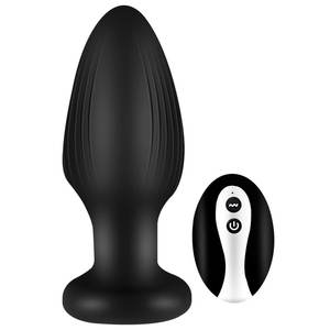 Vente en gros <span class=keywords><strong>de</strong></span> boules <span class=keywords><strong>de</strong></span> fourrure en silicone lumineuses vibrantes avec télécommande, plug anal avec lumières colorées, jouets sexuels pour adultes - Product Image 1
