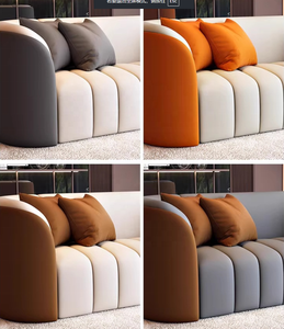 <b>Bamboo</b> Business Reception Light Luxury Modern Sofa Coffee <b>Table</b> Set for Hotel Lobby Office Guest Receiving Negotiation - Product Image 5